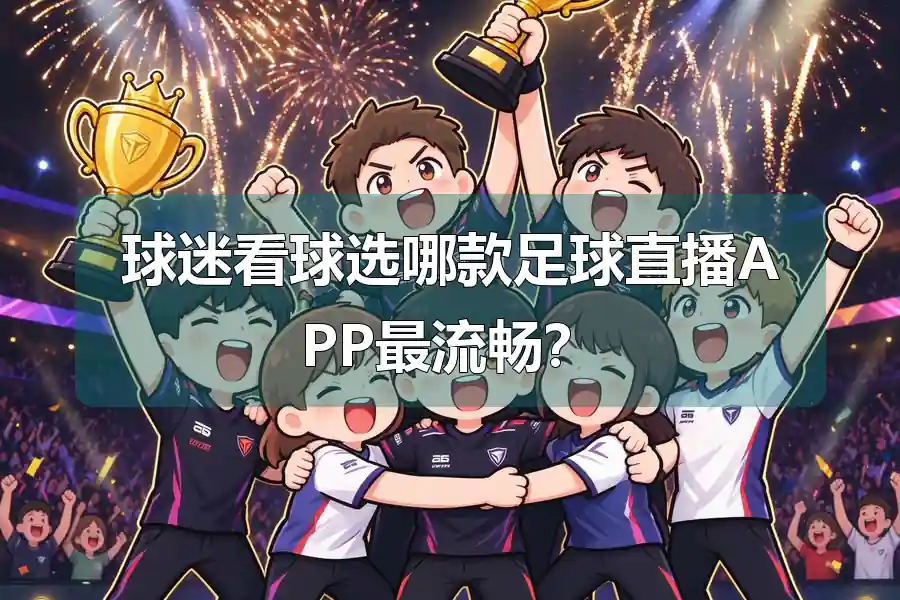 球迷看球选哪款足球直播APP最流畅?